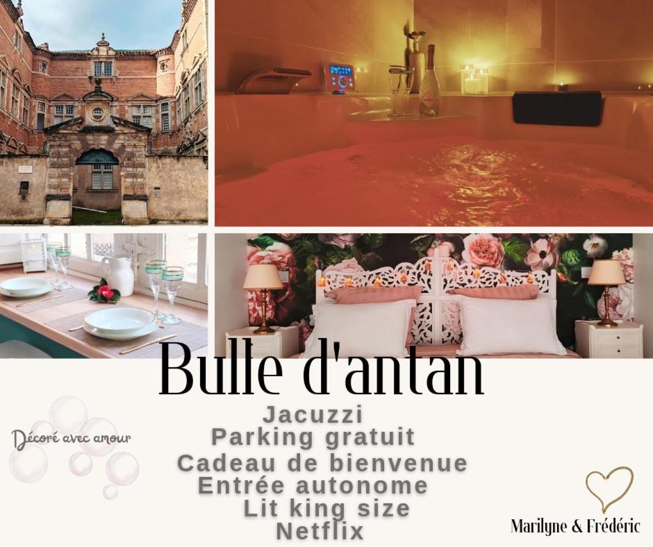 Appartement Bulle D'Antan En Coeur De Ville - Monument Classe Historique - Grand Jaccuzi Castres Kültér fotó